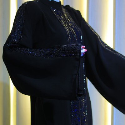 عباية خرز شريط في الإمام قماش فريزون